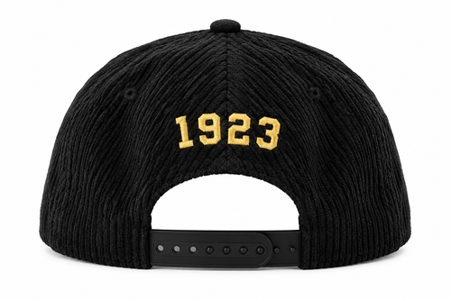 "Black Corduroy" Hat